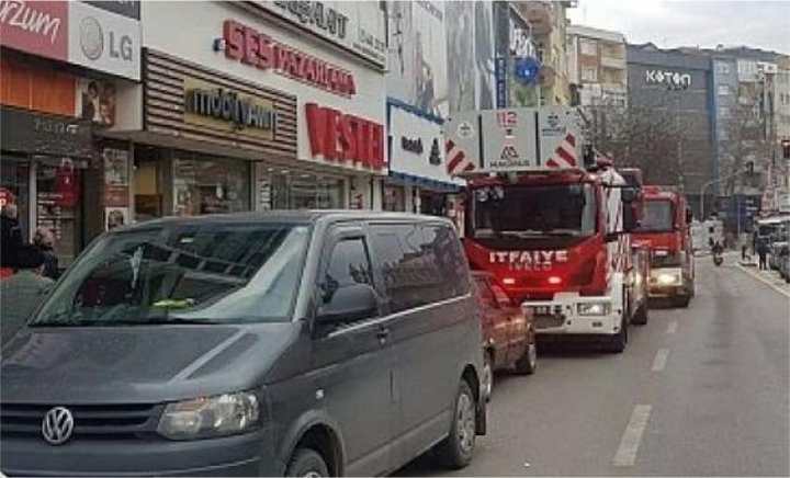 Yangın paniğe neden oldu!