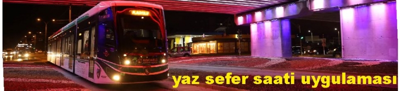 yaz sefer saati uygulaması