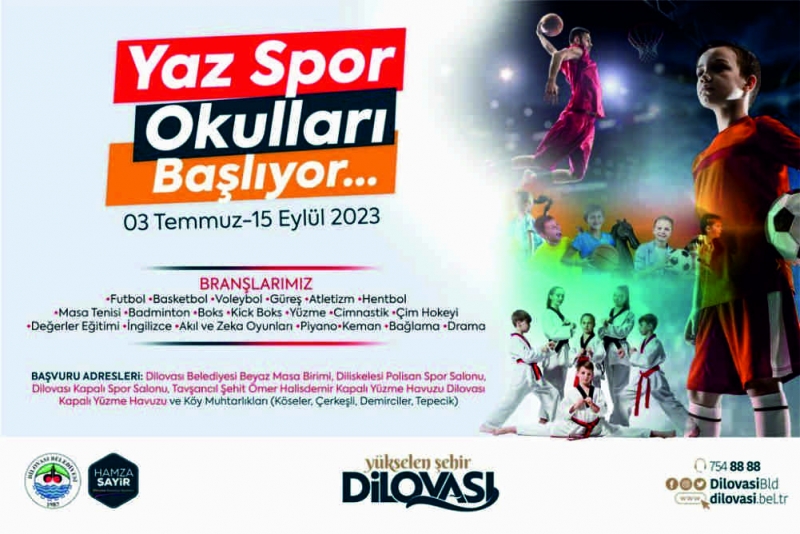 Yaz Spor Okulları kayıtları başladı