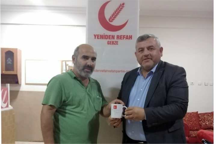 Yeniden Refah Partisi Gebze İstasyon Mahallesi Masa Tenisi Turnuvası yaptı