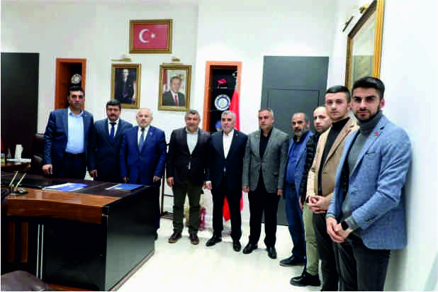 YRP’li adaylardan Başkan Şayir’e ziyaret