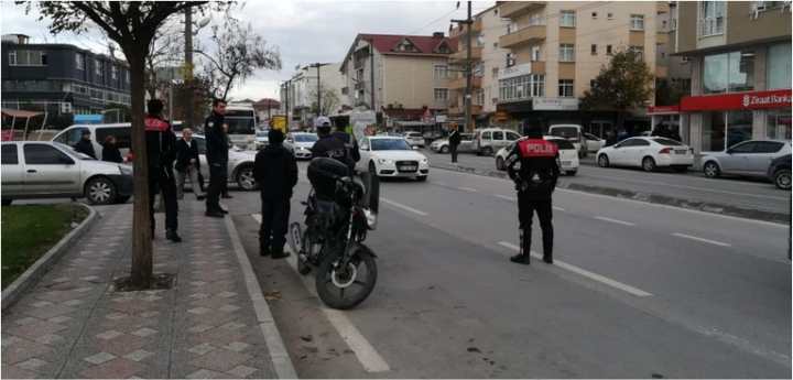 Yunus Polisler ve Trafik Ekipleri'nden sıkı denetim