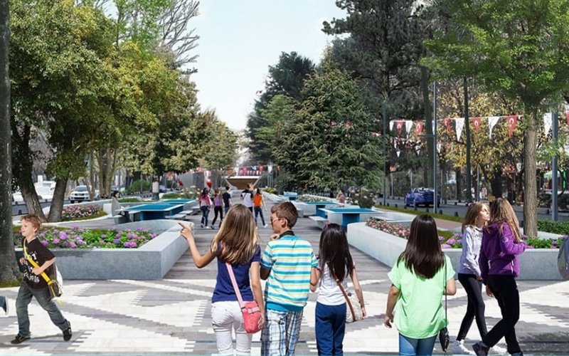 Yürüyüş Yolu baştan sona yeniden yapılacak