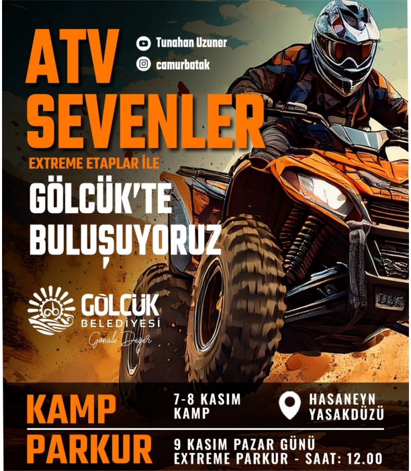 ATV Tutkunları Gölcük Hasaneyn’de Buluşuyor