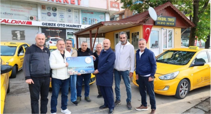 Büyükgöz yeni haftaya taksicilerle başladı