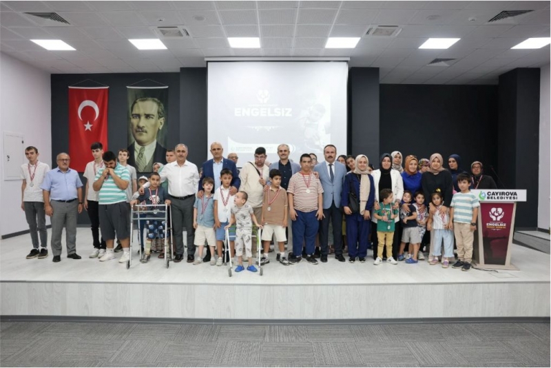 Çayırova’da sanat engel tanımadı