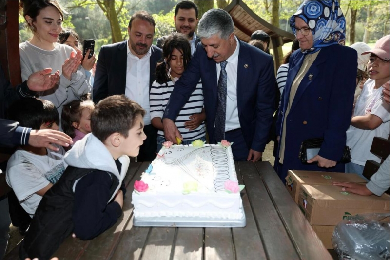 Çocuklar, Tavşancıl Yeşil Vadi'de Buluştu