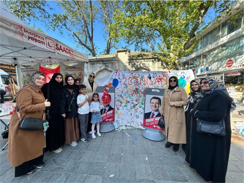 ÇOCUKLARA UNUTULMAZ BİR GÜN YAŞATILDI