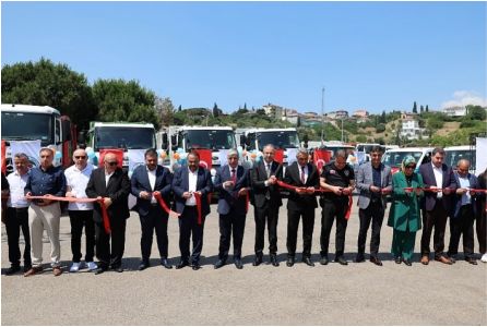 Dilovası Belediyesi Yeni Araçlarını Tanıttı
