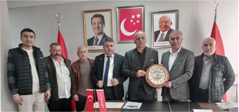 Düzceliler’den Saadet Partisine Ziyaret