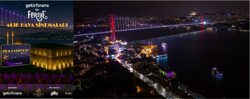 : Feriye’de Açık Hava Sinemaları Başlıyor!