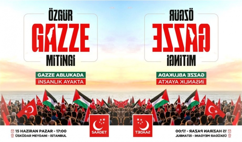 “Gazze Ablukadaysa Türkiye Ayakta!”