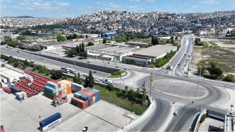 Gebze Ankara Caddesi'nde kavşaklar yenileniyor