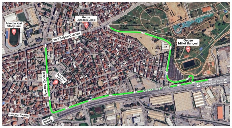 Gebze'de yeni trafik dolaşım planı hayata geçiyor