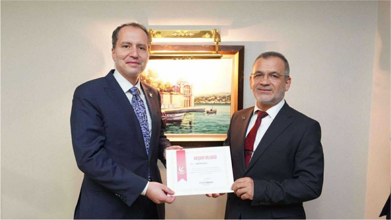 KILIÇ’A TAKTİR BELGESİ