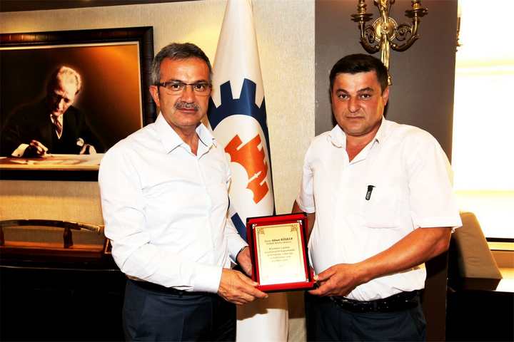 Başkan Köşker’e hizmet teşekkürü