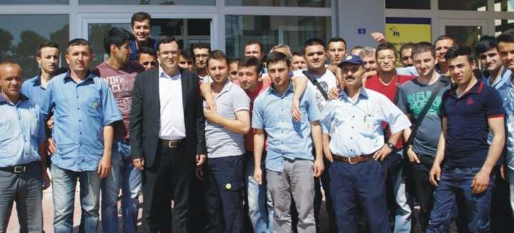 GEBZE PTT İŞÇİLERİ İŞ BIRAKTI