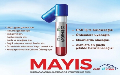 1 MAYIS BASIN BİLDİRİSİNE DAVET