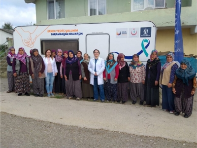 1 yılda 6 bin 300 kişiye kanser taraması