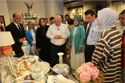 1 yıllık emeklerini sergiledi