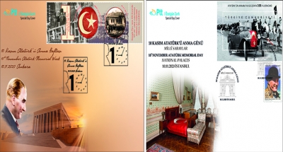 10 KASIM ATATÜRK'Ü ANMA GÜNÜ İÇİN ÖZELGÜN ZARFI