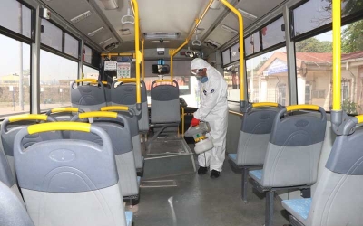 10 milyon metrekare alan dezenfekte edildi