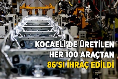 100 araçtan 86'sı ihraç edildi