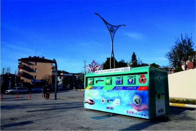 12 ilçeye 80 adet Mobil Atık Getirme Merkezi