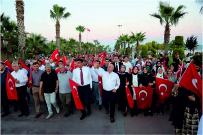 15 TEMMUZ’DA DARICA’DA MİLLİ BİRLİK YÜRÜYÜŞÜ GERÇEKLEŞECEK