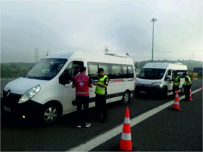 (1.508) kişiye trafik güvenliği konularında eğitim verildi.