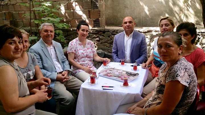 TAHSİN TARHAN’DAN ÇYDD’YE ZİYARET