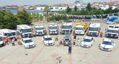   2 YILDA 8 MİLYON DEĞERİNDE 30 ARAÇ ALINDI