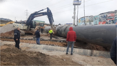 2000MM ÇAPINDA DEV BORULAR