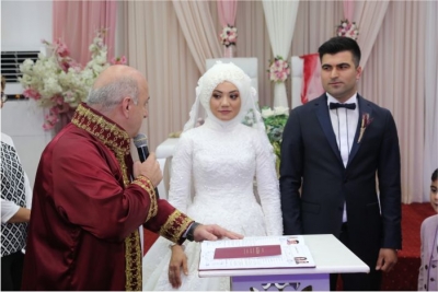 2019 yılında Darıca'da bin 411 çift evlendi