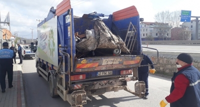 2020 yılında  7 bin 250 ton atık topladı