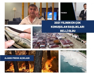 2021 YILININ EN ÇOK KONUŞULAN BAŞLIKLARI BELLİ OLDU