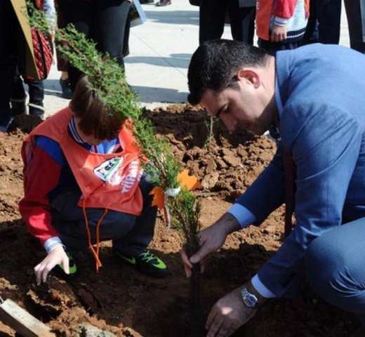 2071 FİDAN TOPRAKLA BULUŞTU
