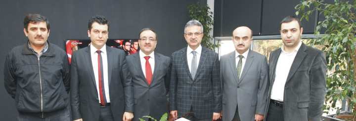 Altınkoza’dan Köşker’e nezaket ziyareti