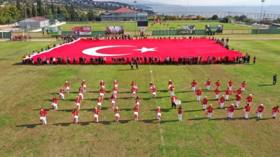 29 Ekim kutlama töreni büyük bir coşku yaşattı