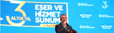 3 yılda 4,5 milyarlık eser ve hizmet