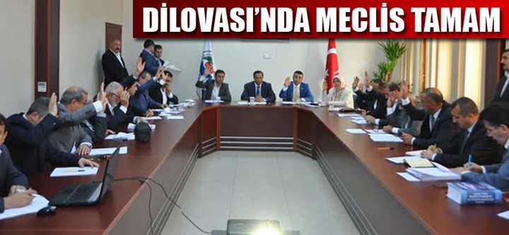 Dilovası’nda meclis tamam