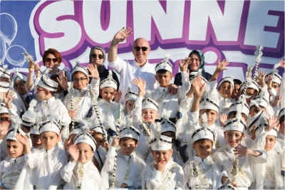 350 çocuk erkekliğe ilk adımı atacak