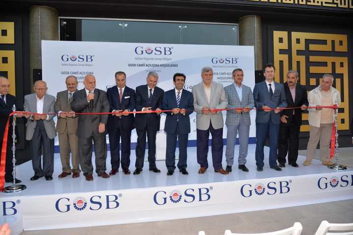 GOSB CAMİİSİ AÇILDI