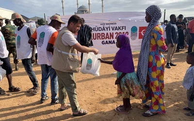 40 ÜLKEDE KURBAN KESECEK