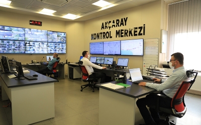 400 Kamera ile Akçaray Uzaktan Kontrol Ediliyor