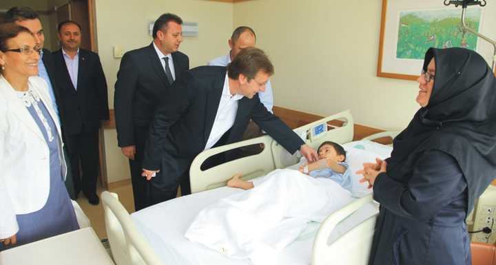 Sünnet Olan Çocuklara Ziyaret