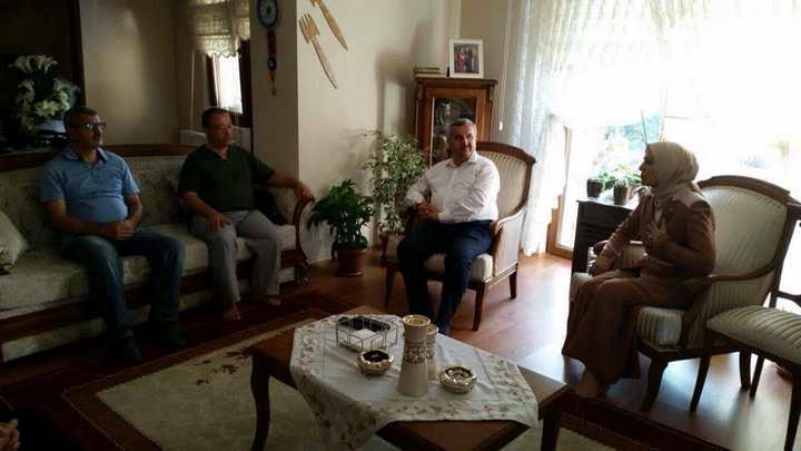 KATIRCIOĞLU’NDAN ŞEHİT AİLESİNE ZİYARET