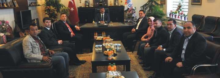 Hizmet iizmet İş Karabacak'a Başarılar Diledi
