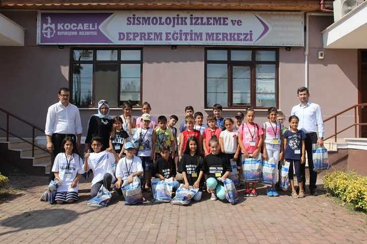 Deprem konusunda eğitim aldılar