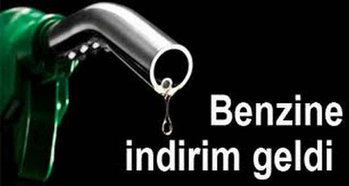 BENZİNE İNDİRİM GELDİ !!!
